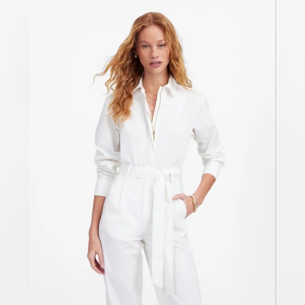 Madewell Utility Coverall Straight-Leg Jumpsuit